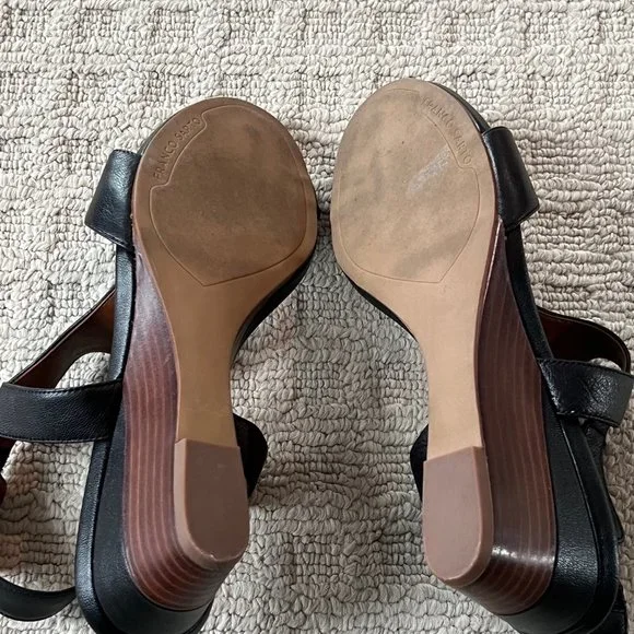 Franco Sarto Women's Wedge Sandals - 2.25 heel - Size 9.5 - Picture 5 of 5